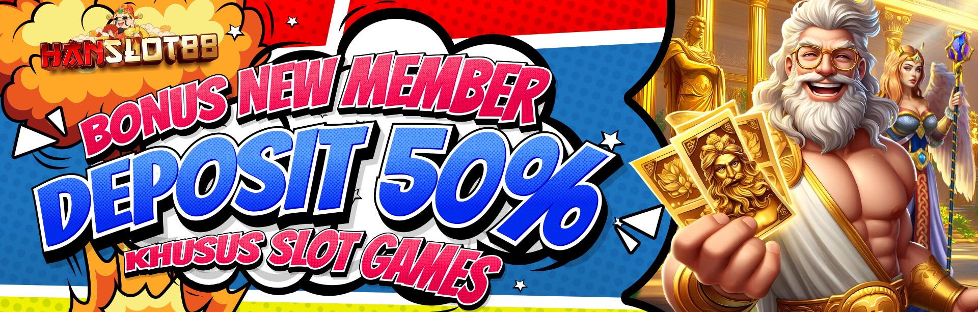 BONUS NEWMEMBER 50%