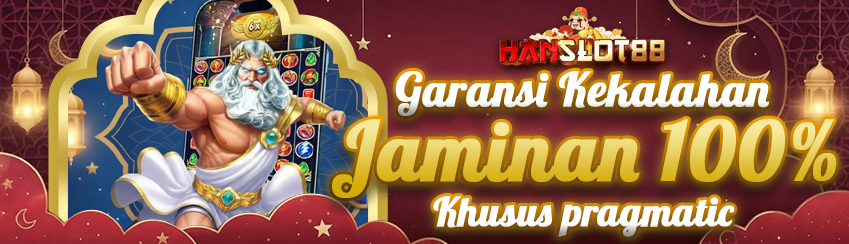 BONUS GARANSI KEKALAHAN 100% PRAGMATIC