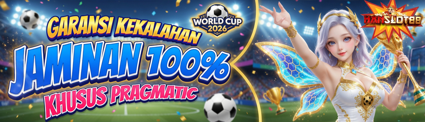 BONUS GARANSI KEKALAHAN 100% PRAGMATIC