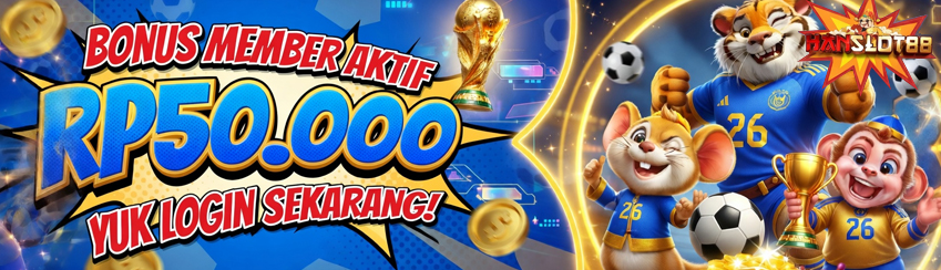 BONUS AKTIF BERMAIN - SPECIAL SETIAP SENIN 