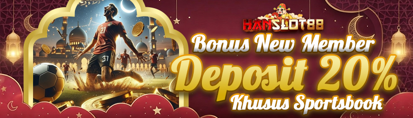 BONUS NEW MEMBER SPORTSBOOK 20%